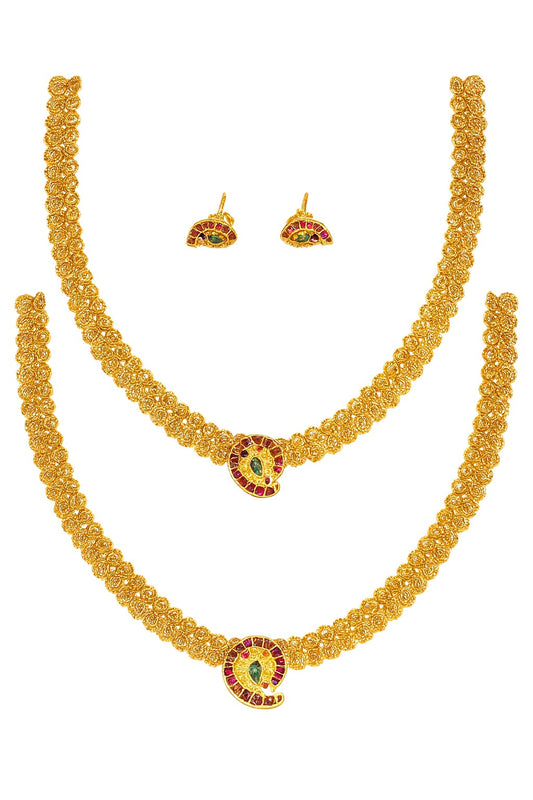 Mango Laxmi Coin Mala 2 in 1
