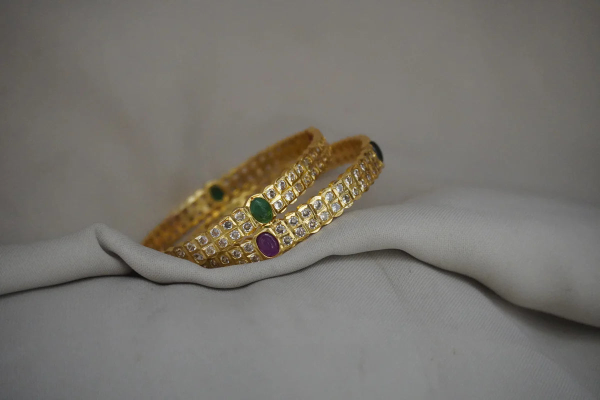 Pachloam Gold Bangles