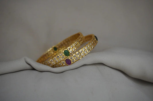 Pachloam Gold Bangles