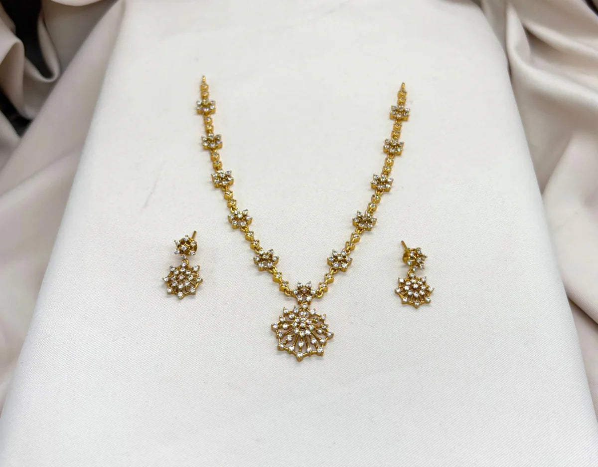 Gold Short Necklace