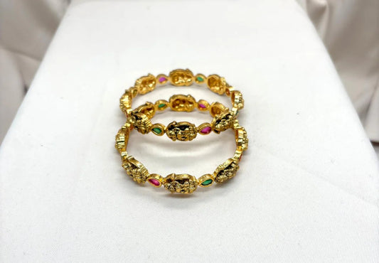 Mate finishing with Lord Lakshmi Bangle
