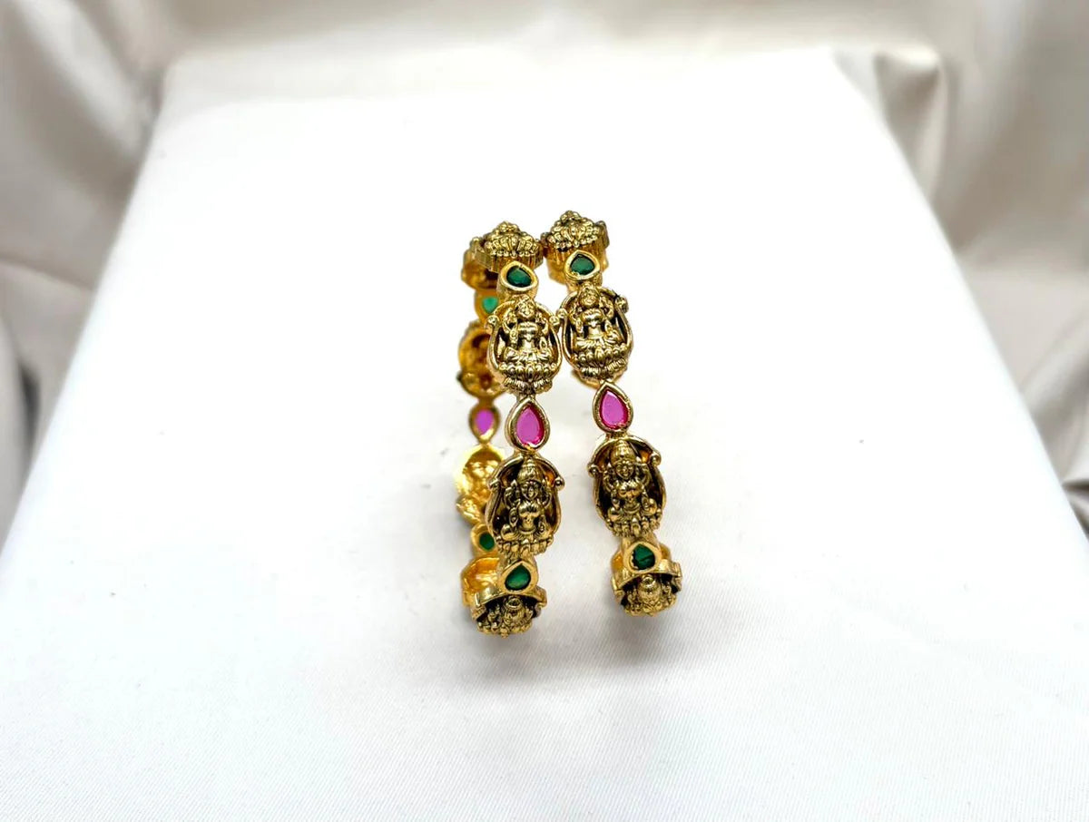 Mate finishing with Lord Lakshmi Bangle