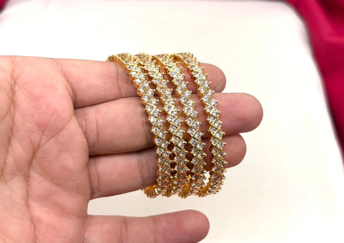 Panchloham premium AD stones Bangle